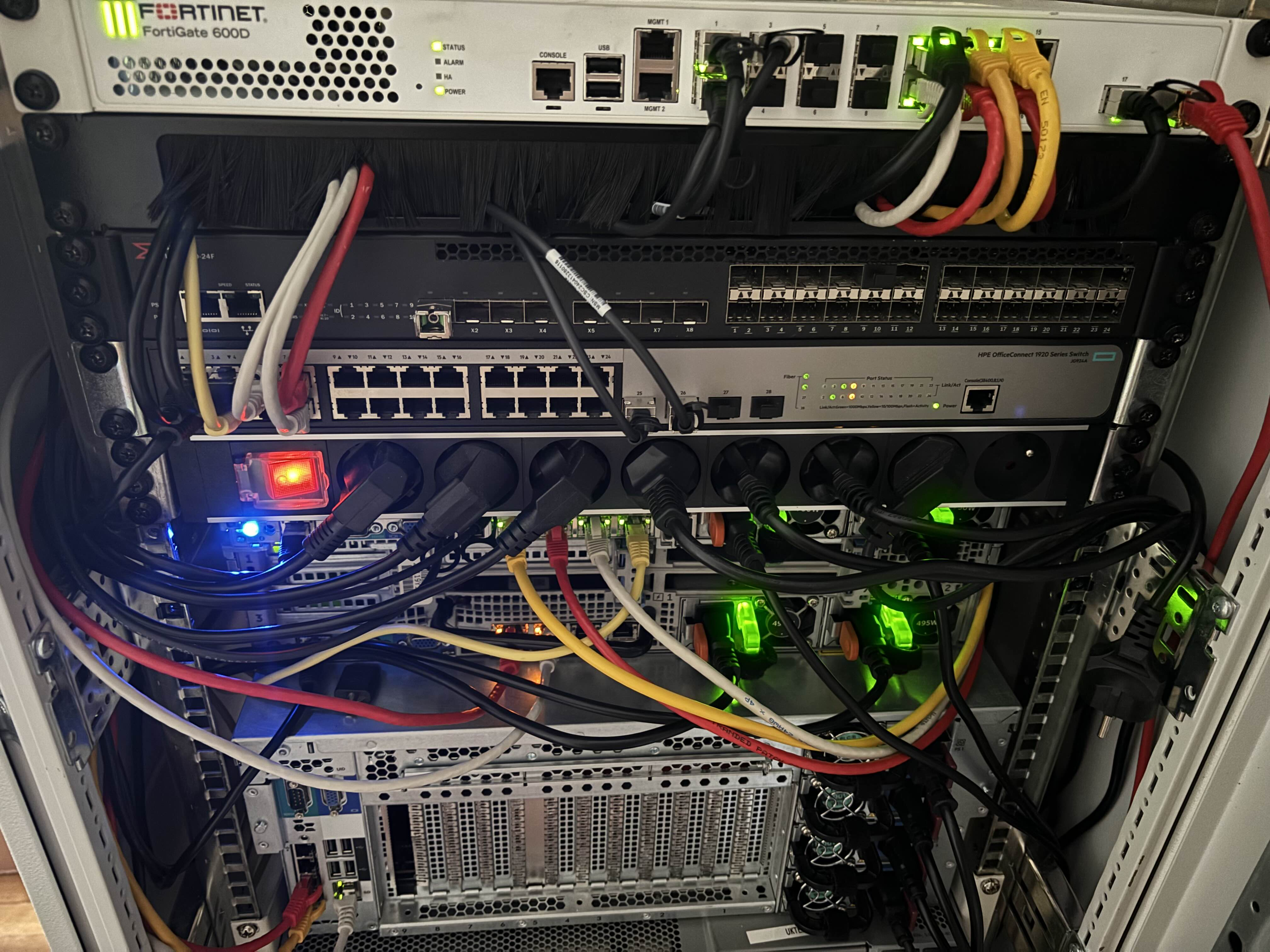 Infrastructure et rack de serveurs CraftServ - Équipements haute performance pour hébergement gratuit